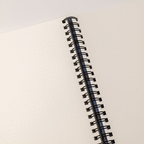 Spiral Bright Notebook B5 Dot Grid