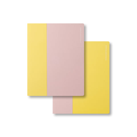 Soft Touch Notebooks A5 Cropped Plain Set of 2