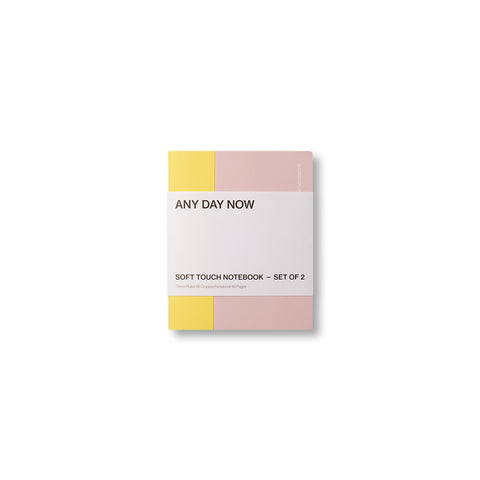 Soft Touch Notebooks A6 Cropped Ruled Set of 2