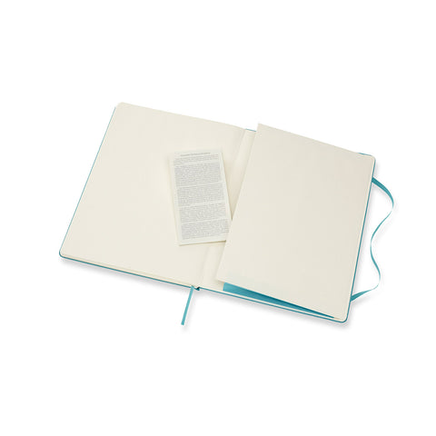 Classic Extra Large Hard Cover Notebook Ruled Reef Blue