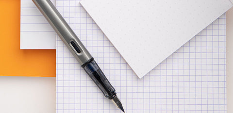 Fountain pen-friendly paper