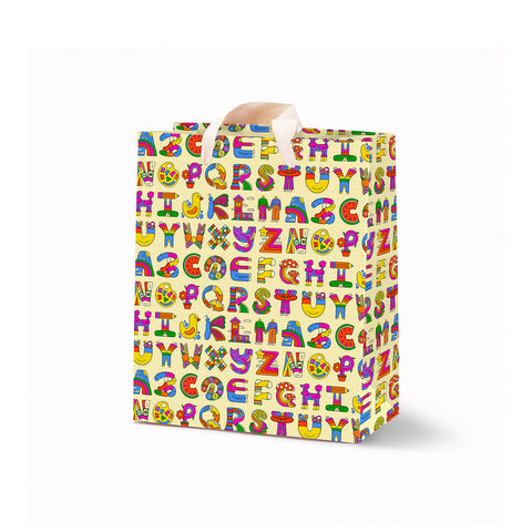 Alphabet Gift Bag Medium