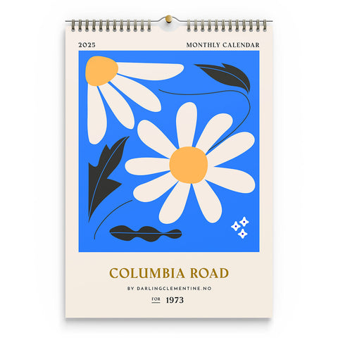 2025 Columbia Road Wall Calendar