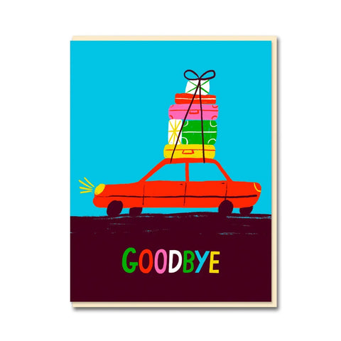 Goodbye Greeting Card