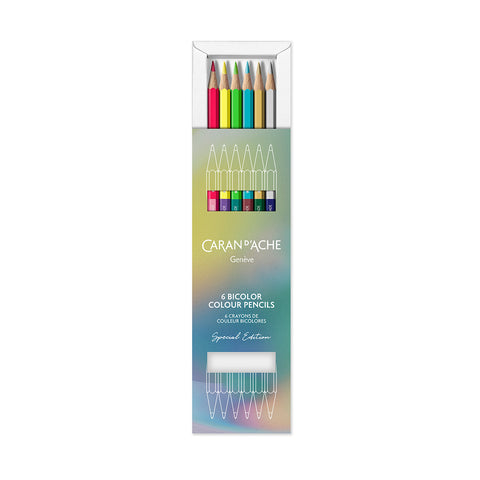 Claim Your Style Edition 5 Bicolour Colour Pencils Set of 6