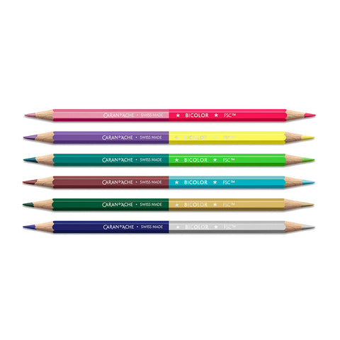 Claim Your Style Edition 5 Bicolour Colour Pencils Set of 6