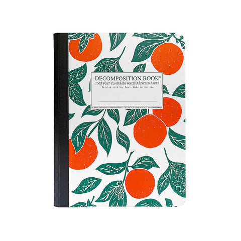 Orange Large Notebook