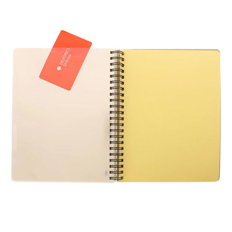 Rollbahn Large Spiral Notebook Greige