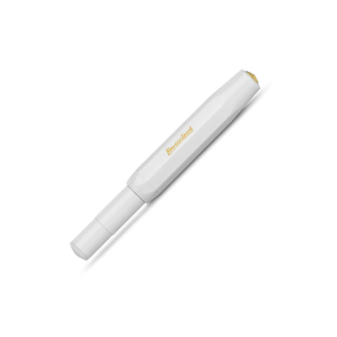 Classic Sport Fountain Pen Medium White