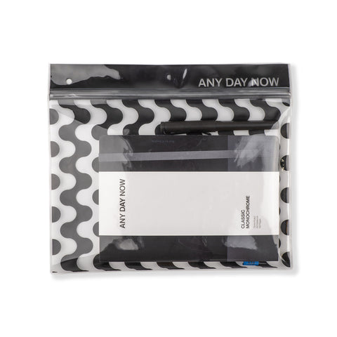 Notebook, Pouch and Pen Gift Set Black