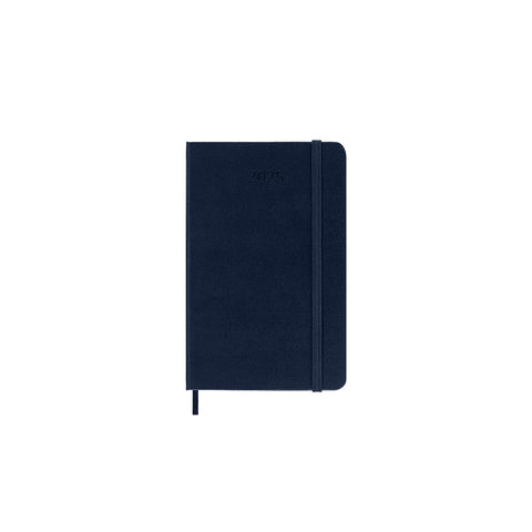 2025 Hard Cover Weekly Notebook Diary Pocket