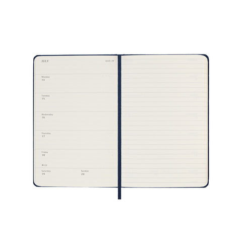 2025 Hard Cover Weekly Notebook Diary Pocket