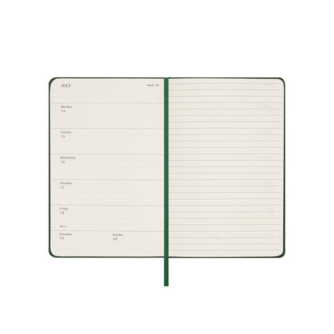 2025 Hard Cover Weekly Notebook Diary Pocket