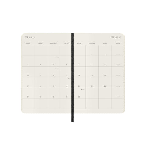 2025 Soft Cover Monthly Diary Pocket