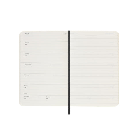 2025 Soft Cover Weekly Notebook Diary Pocket