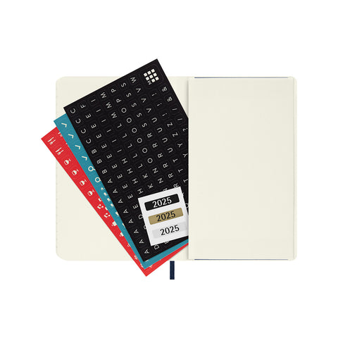 2025 Soft Cover Weekly Notebook Diary Pocket