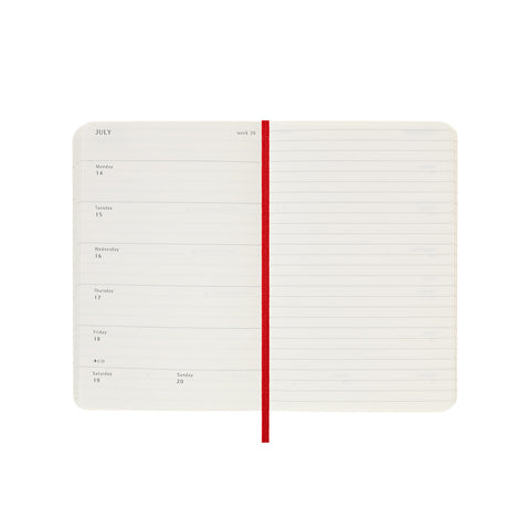 2025 Soft Cover Weekly Notebook Diary Pocket