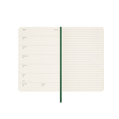 2025 Soft Cover Weekly Notebook Diary Pocket