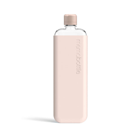 Slim Drink Bottle with Pale Coral Sleeve Bundle