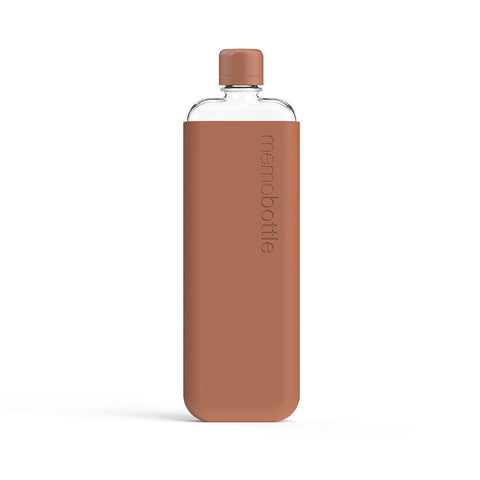 Slim Drink Bottle with Terracotta Sleeve Bundle