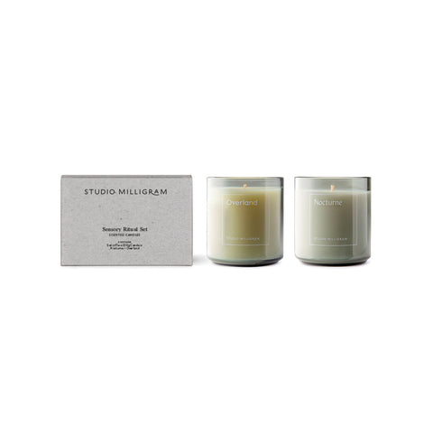 Nocturne and Overland 220g Candles Set of 2