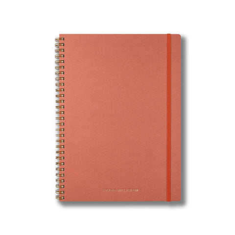 Spiral Bound Notebook Plain B5 Earth