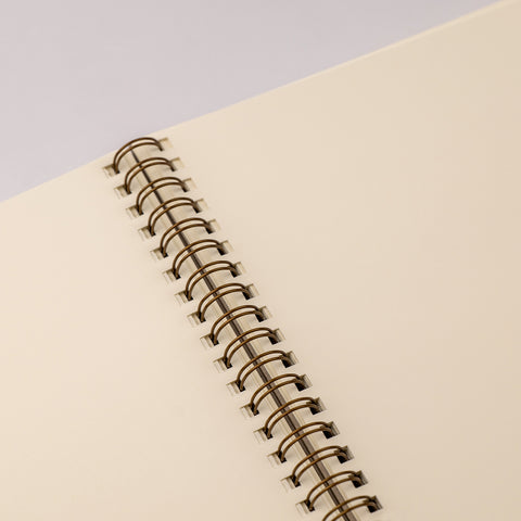 Spiral Bound Notebook Plain B5 Earth