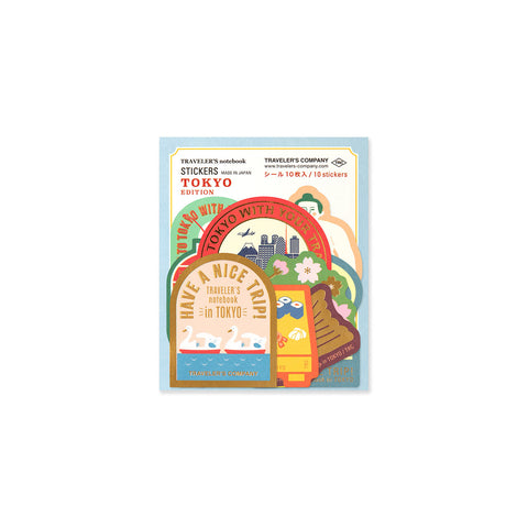 Traveler's Notebook Sticker Set Tokyo Limited Edition