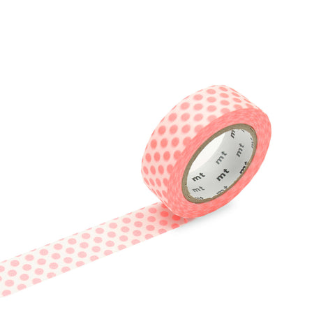 Dot Shocking Red Washi Tape Single Roll