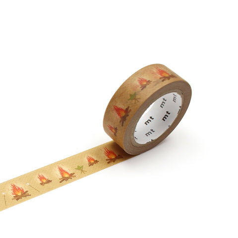 Bonfire Washi Tape Single Roll