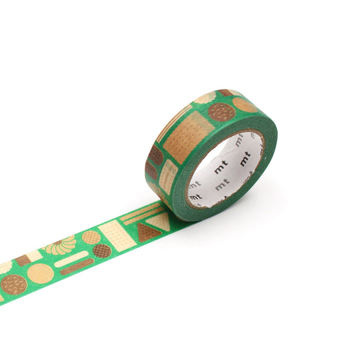 Geometry Cookie Washi Tape Single Roll