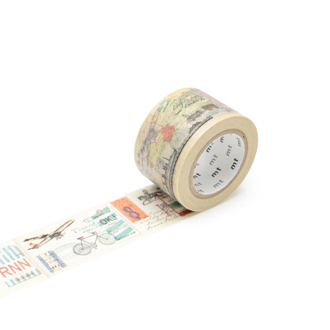 Travel Way Washi Tape Single Roll