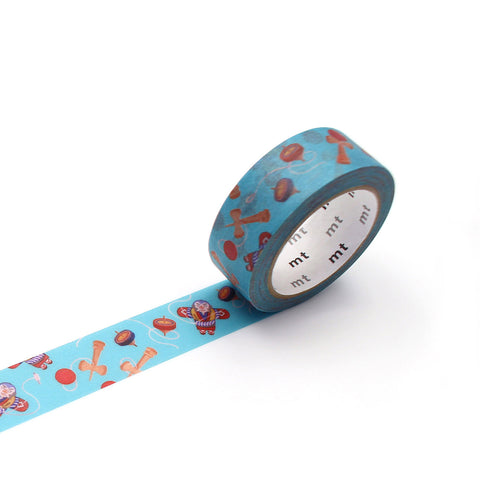 Maruichikyu Pastime In The Past Washi Tape Single Roll