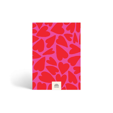 Full of Hearts Notebook A5