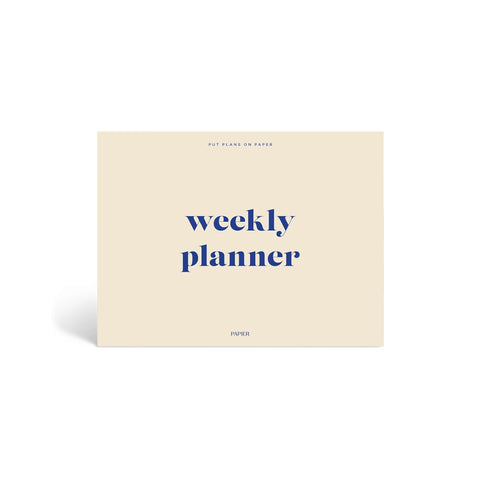 Joy Weekly Desk Planner A5