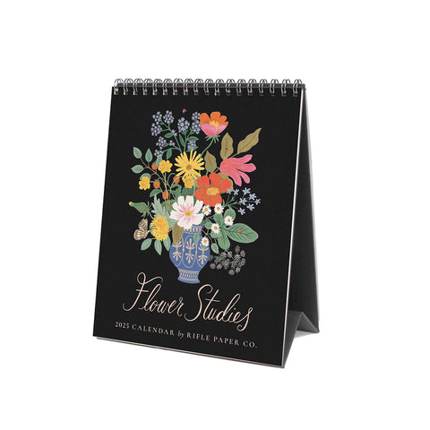 2025 Desk Calendar Flower Studies