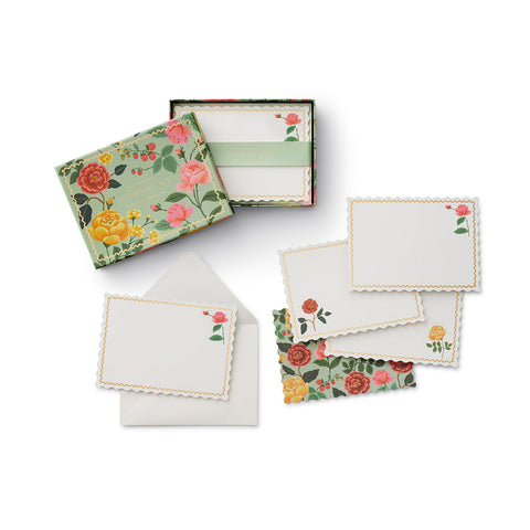 Roses Social Stationery Set