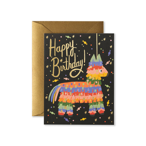 Pinata Birthday Greeting Card