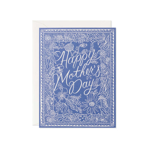 Delft Mother's Day Card