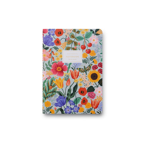 Blossom Stitched Notebooks Set of 3