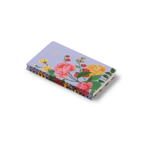 2025 Roses Spiral Planner Pocket