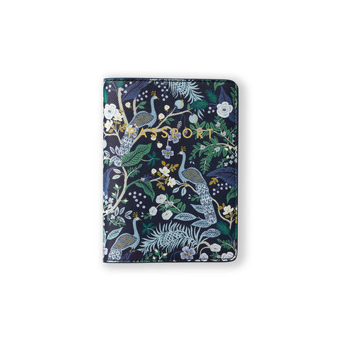 Peacock Passport Holder