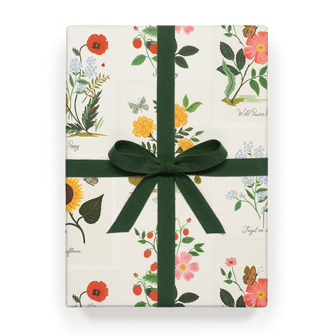 Botanical Wrapping Sheet