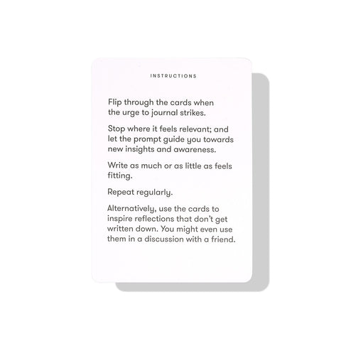 Journal Prompt Cards