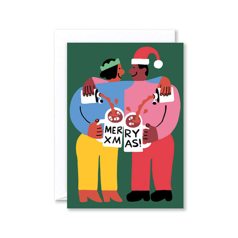 Xmas Tipple Greeting Card