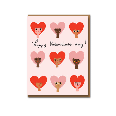 Heart Babes Greeting Card