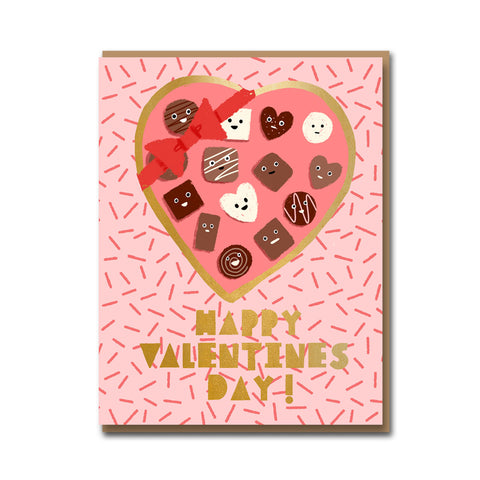 Box O Chocolates Greeting Card