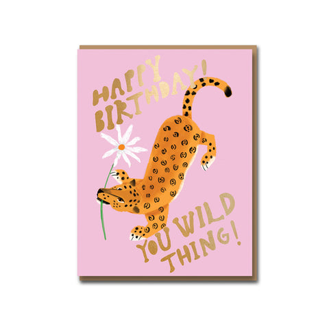 Wild Child Greeting Card