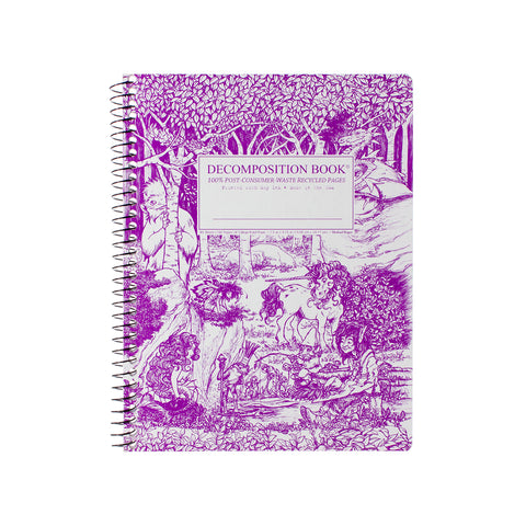 Fairytale Forest Large Spiral Notebook