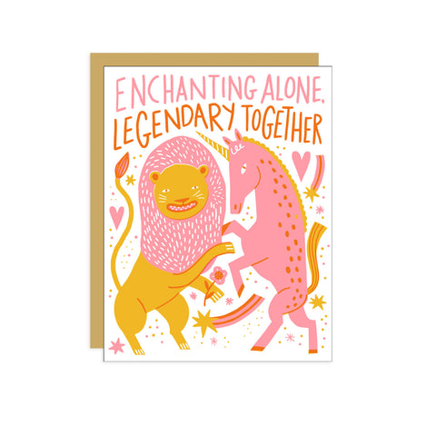 Legendary Together Greeting Card